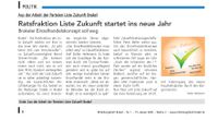 Mitteilungsblatt Brakel v. 15.01.2022